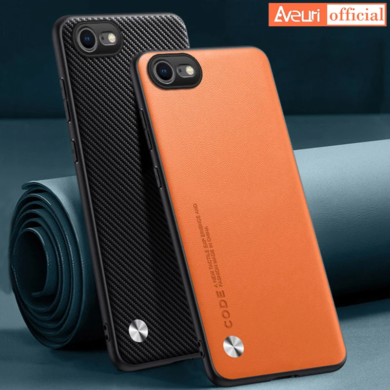 Case For iPhone SE 2020 2022 SE2 SE3 Coque Luxury PU Leather Case For iPhone 6 6S 7 8 Plus Silicone Full Protection Phone Cover