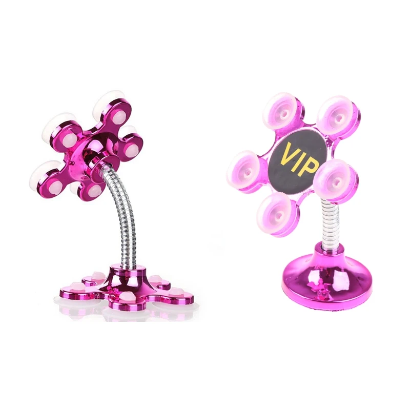 السيارات سيارة مزدوجة الالتصاق حامل الهاتف المحمول البتلة على شكل مصاصة العالمي قوس السيارة السيارات حامل الهاتف المحمول #5