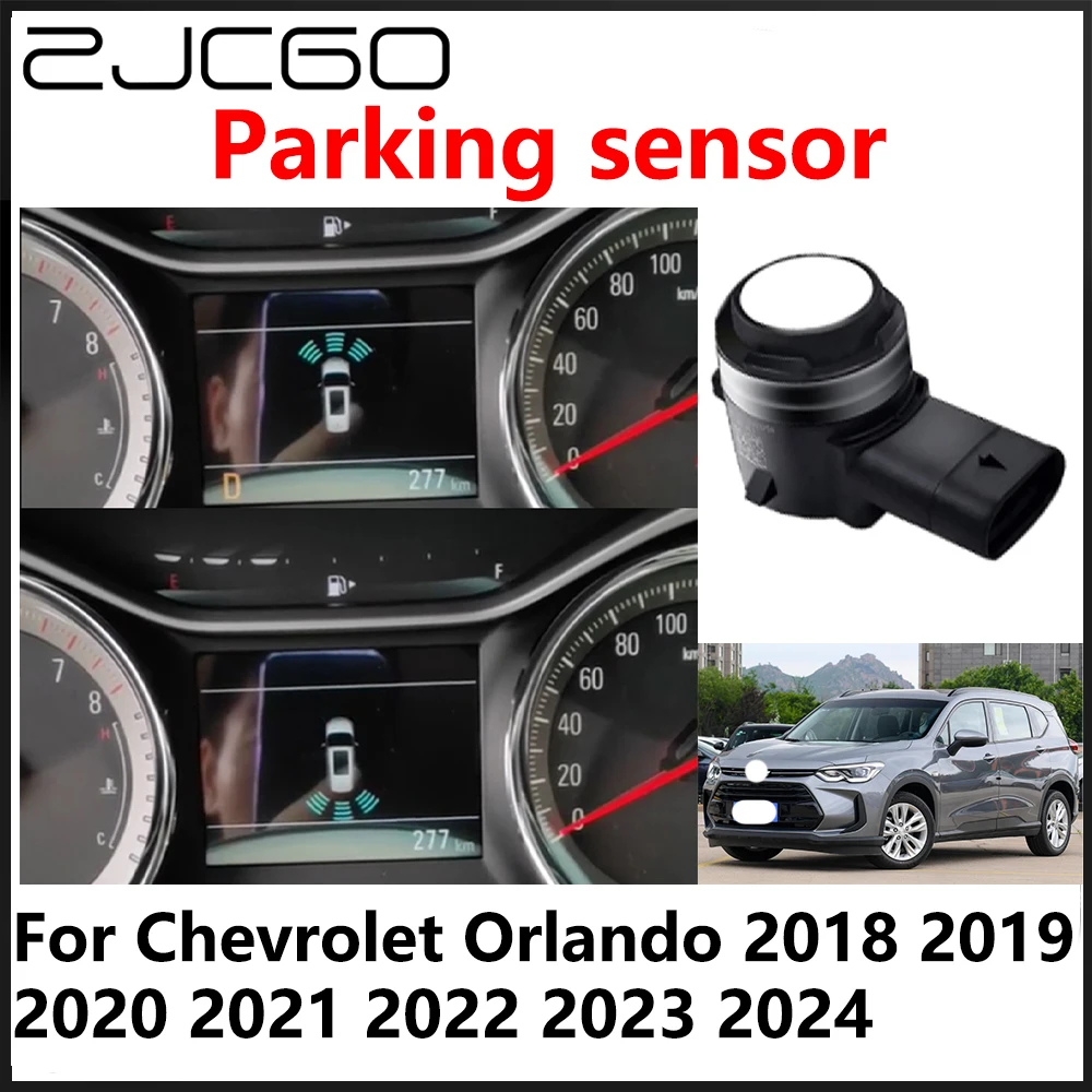 

ZJCGO OEM Front Rear Reverse Parking Sensor PDC Car Reversing AID System For Chevrolet Orlando 2018 2019 2021 2022 2023 2024