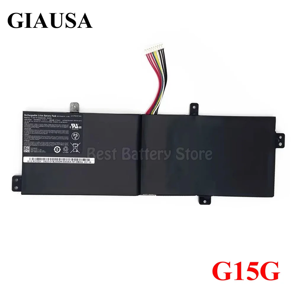 G15G Laptop Battery For ThundeRobot 911 targa T6A T6C T6D T5TB GIGABYTE SabrePro15 15-W8 MACHENIKE F117-S F117-Si2 F117-Si3