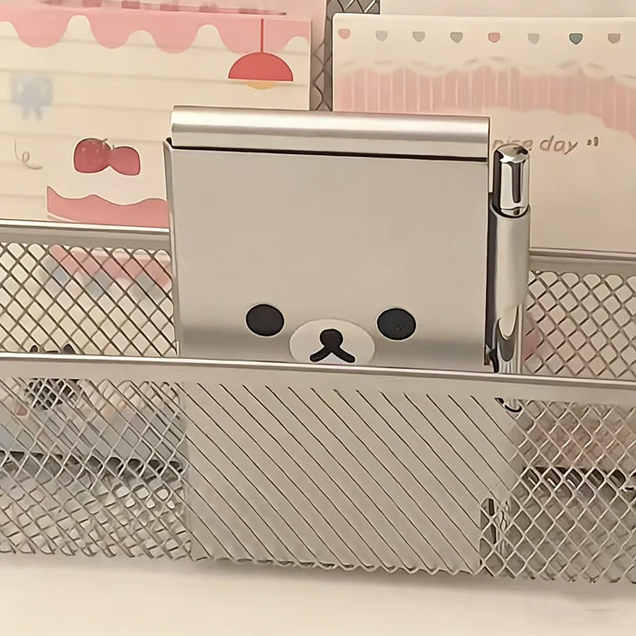 Cuaderno con diseño de oso, Mini diario, Bloc de notas portátil de bolsillo, Libreta pequeña en blanco para la escuela, Material de oficina, Regalo
