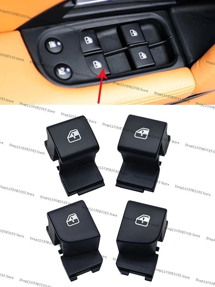 For Maserati Quattroporte 4.2 4.7 Granturismo MC Stradale Power Main Window Master Switch Button 293425