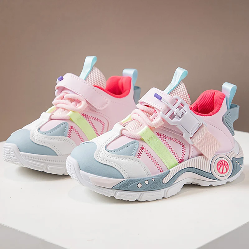 

Осенняя дышащая спортивная обувь в корейском стиле, детские скользкие кроссовки для девочек-подростков, уличные кроссовки, детская обувь для мальчиков
