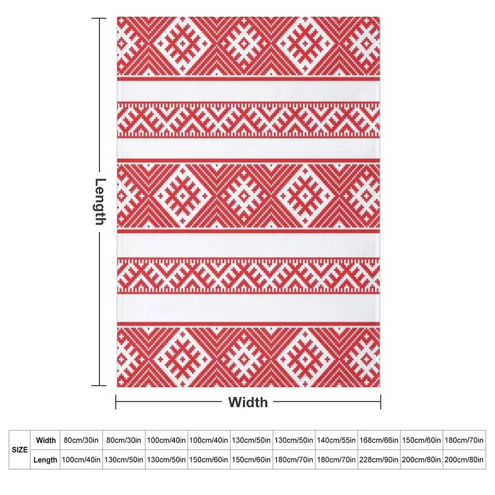 Belarusian Ornament - Belarus Flag Throw Blanket anime Soft Furry Stuffeds Blankets