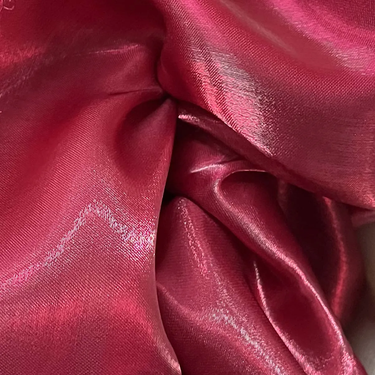 Bright light liquid water light organza wedding dress designer fabric diy handmade Lolita clothing fabric children\'s clothing