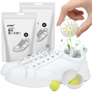 Boules de déodorant pour chaussures Multifonction Parfum jasmin Désodorisants Chaussures Garde-chaussures Toilette Déodorant Parfum longue durée Les 10 meilleures femmes vendeuses - No 5