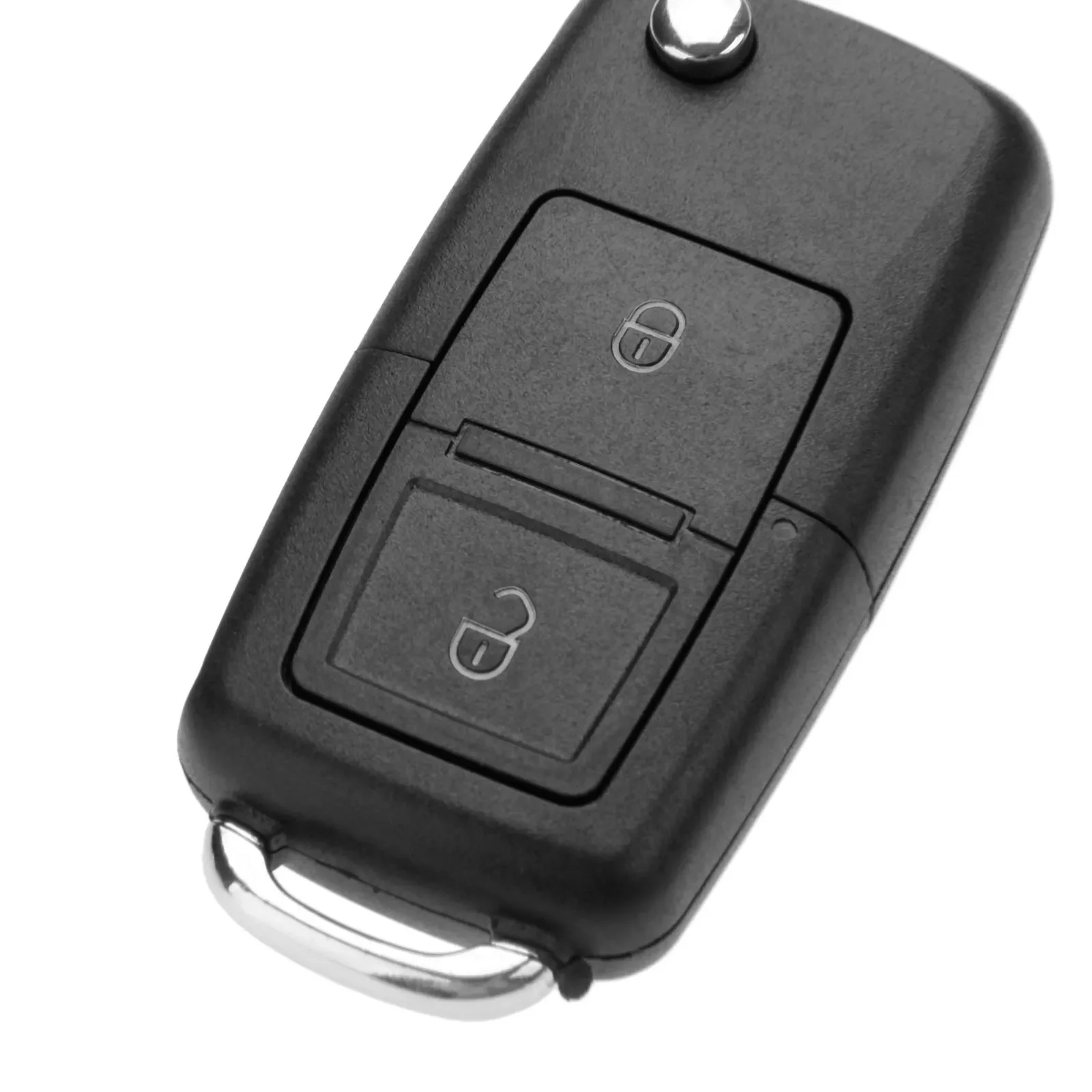 Aupoko 2 Buttons Car Remote Key 1J0959753CT for Golf MK4 Bora Polo 1J0 959 753 CT 434MHz with ID48 Chip HU66 Blade