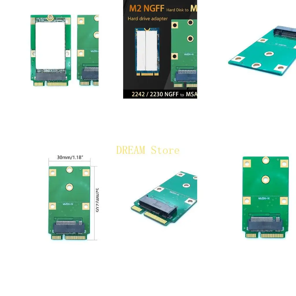 NGFF () B for Key Based SSD Adapter for M.2 NGFF SSD to mSATA Conv Best Sale