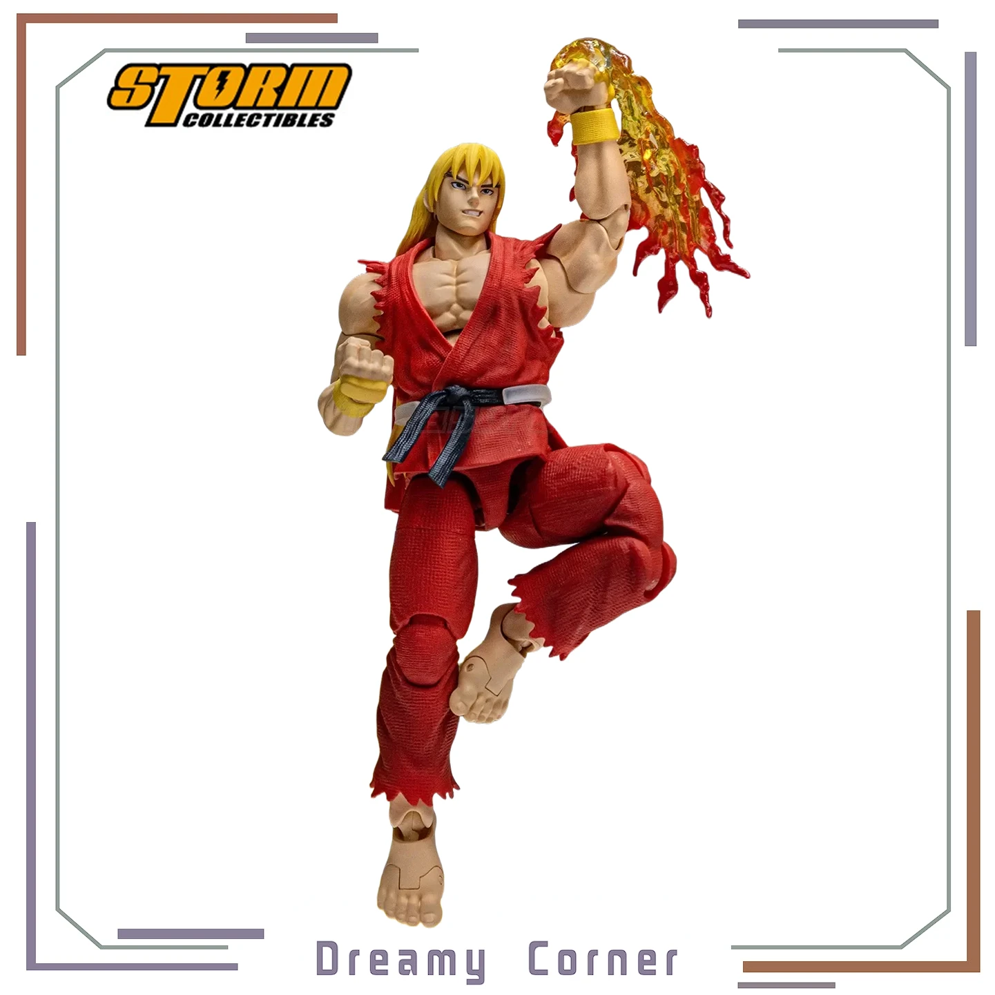 

【В наличии】Оригинальные коллекционные предметы Storm Street Fighter Alpha 3 Ken Masters 1/12, экшн-фигурка, модель игрушки