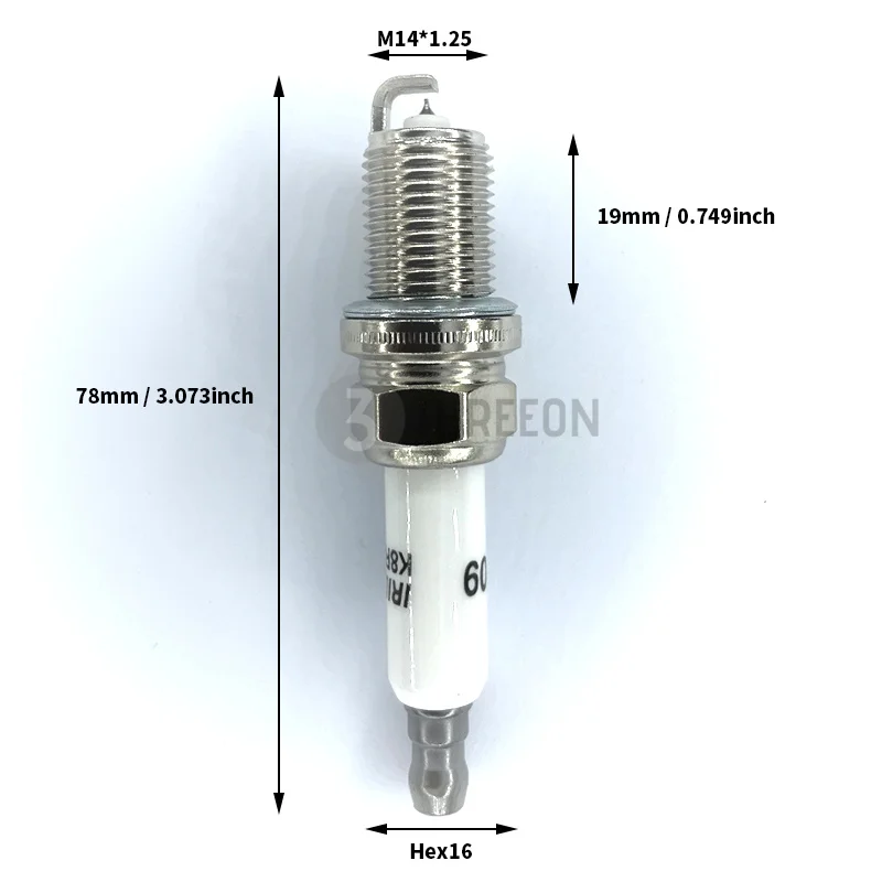 Иридиевая свеча зажигания TOSP3009 06H905621A для VW Volkswagen Passat 1.8 2.0 Polo Scirocco Sharan Tiguan Transporter Touareg 3.0