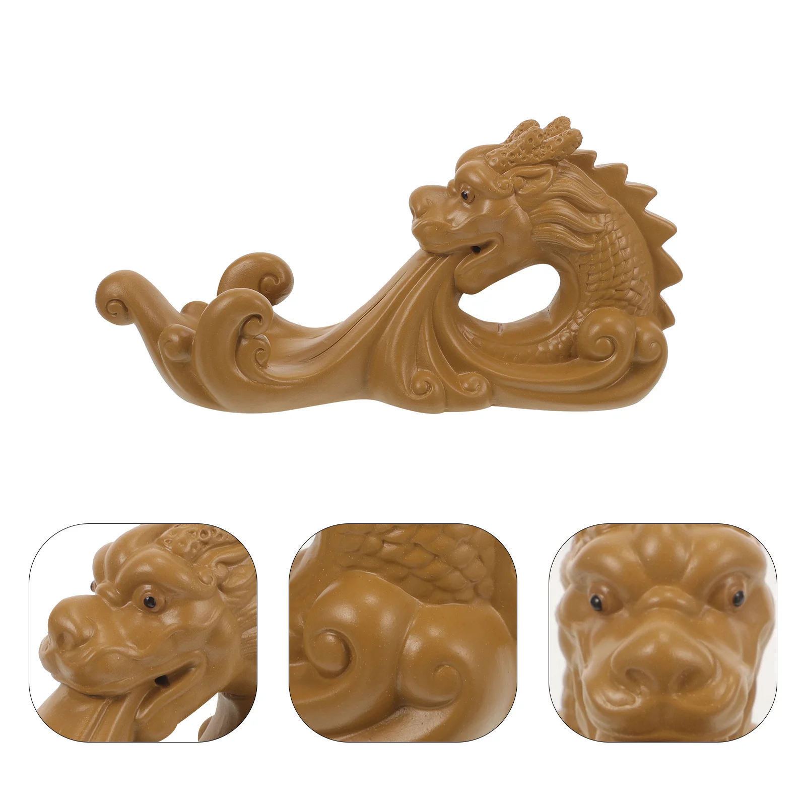 

Dragon Exquisite Chinese Craftsmanship Lucky Wealth Statue For Office Home Decor Desktop Ornament Art Piece