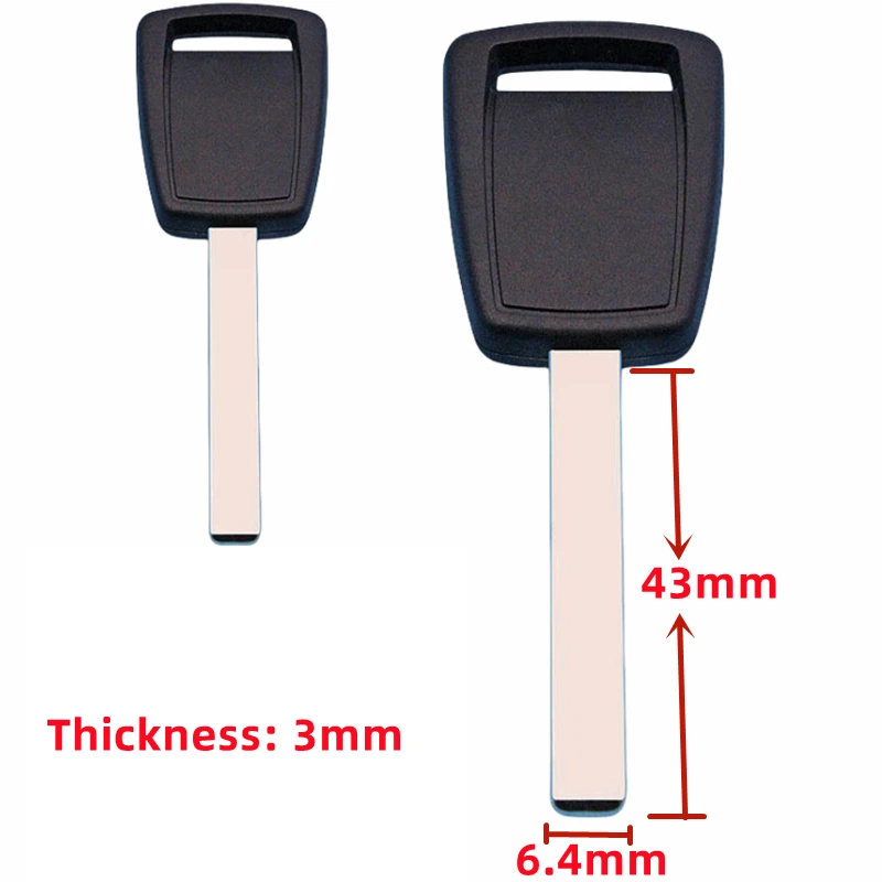 

OEM 10Pcs Replacement Key Case Transponder Remote Key Shell For Chevrolet Can Install Chip