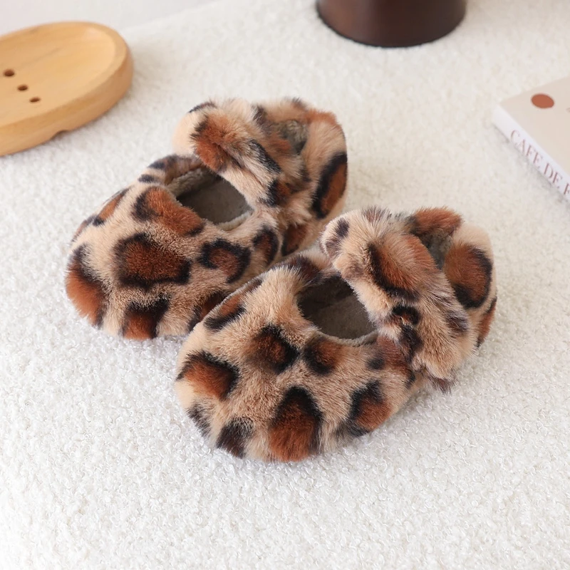 2025 شتاء جديد الأطفال حذاء كاجوال أحذية قطنية للفتيات موضة الكورية نمط لينة وحيد عدم الانزلاق تنوعا الأميرة الأحذية