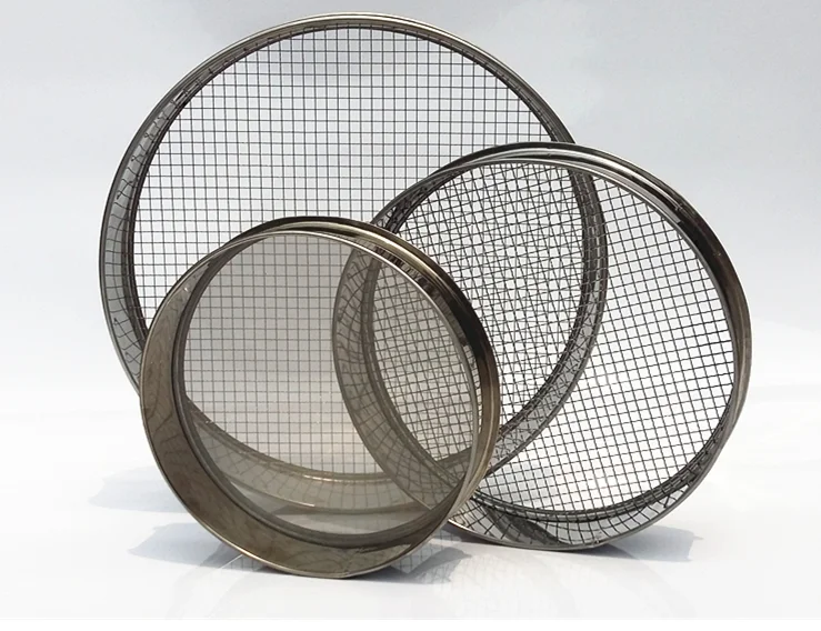 Standard Laboratory Test Sieve Filter mesh Screen mesh Sample sieve Soil sieve Inspection Pharmacopeia sieve Dia 20cm 12-200mesh