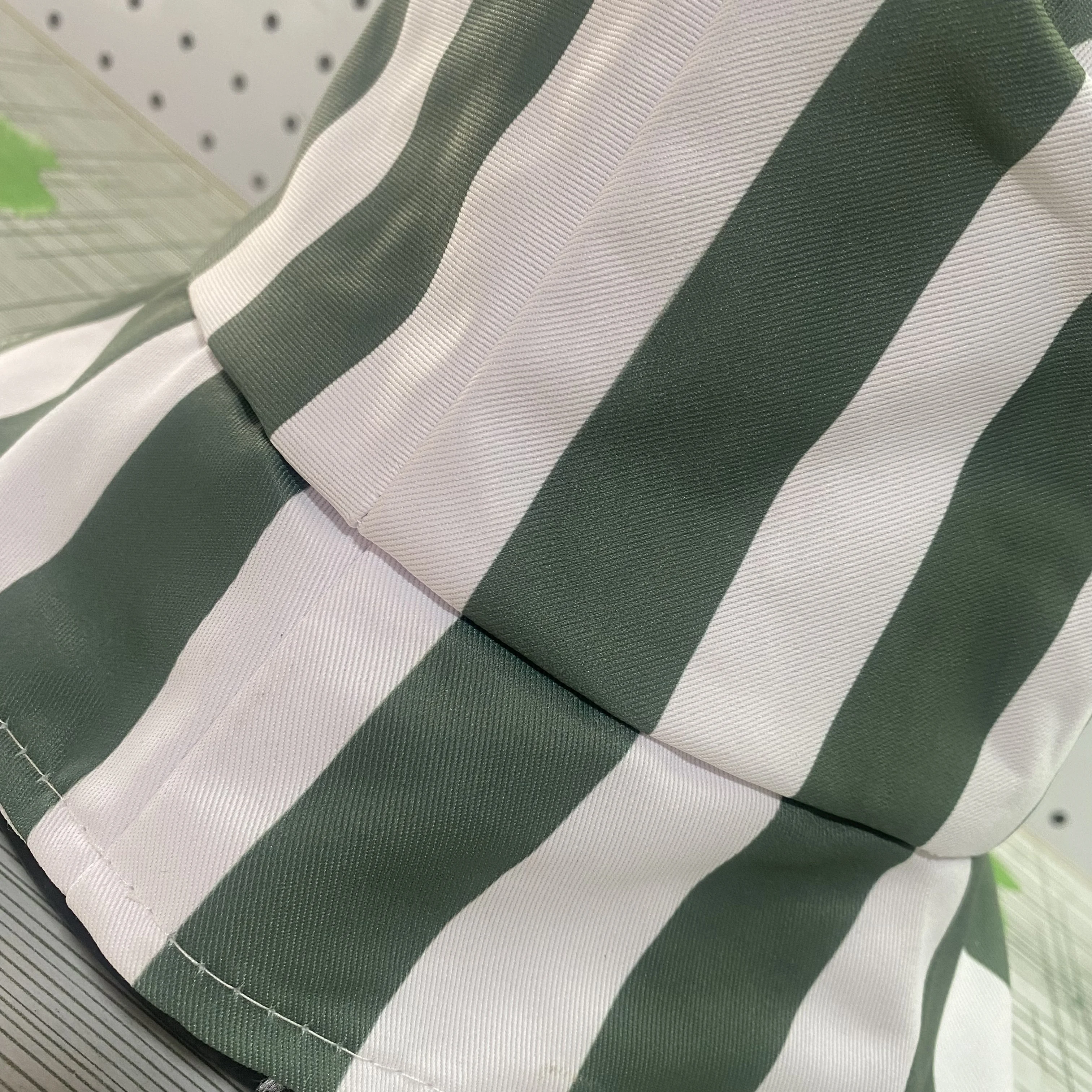 Brdwn Bleach Unisex Urahara Kisuke Cosplay Hat Cap Dome Green and White Striped watermelon Summer Cool Hat