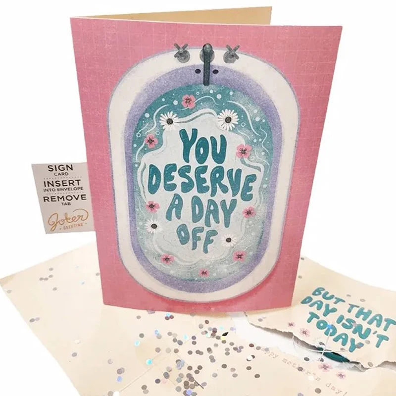 

Подарок на день матери для мамы от сына дочери бесконечный звук розыгрыш поздравительная открытка с блестками Джокер открытки на день рождения Аксессуары