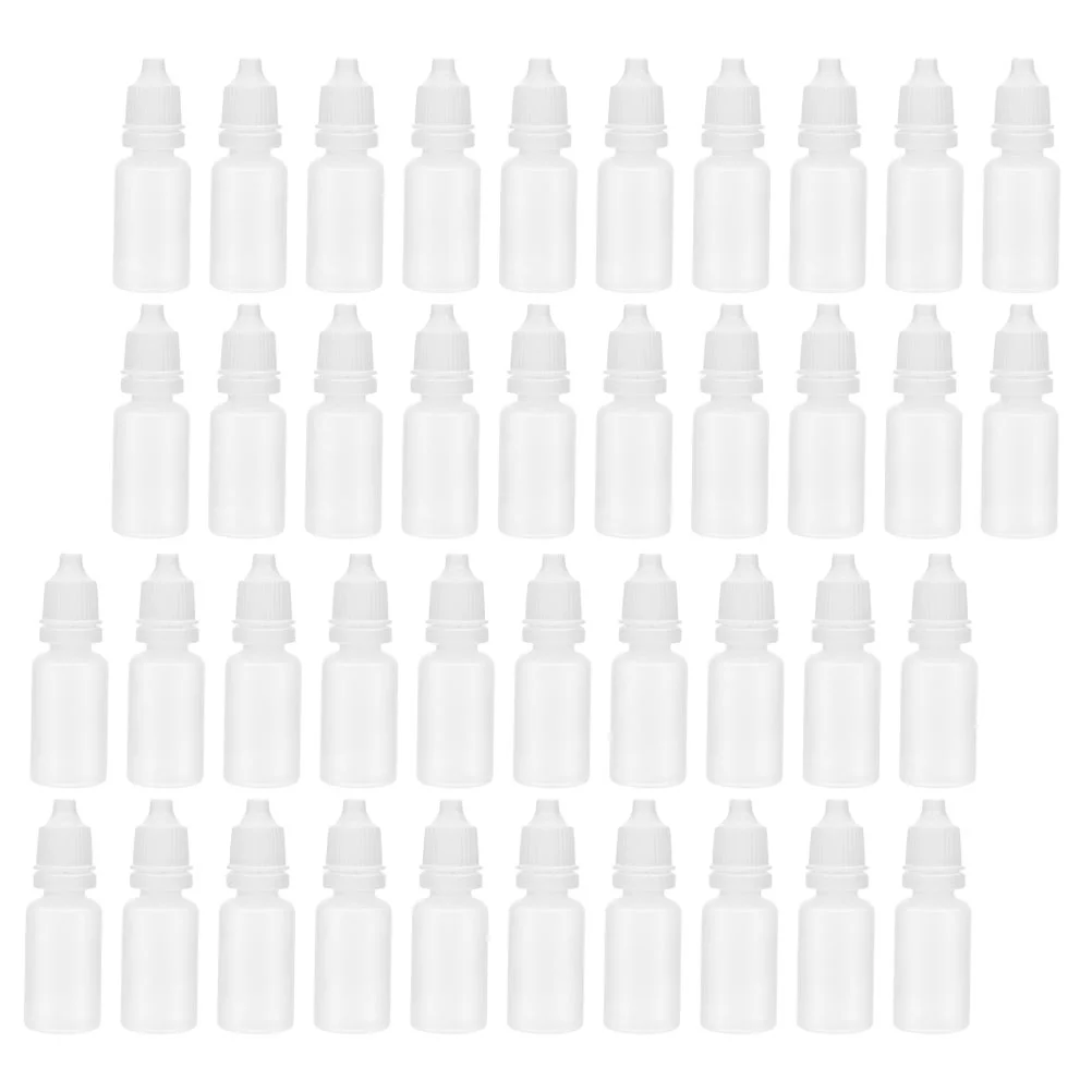 60 Pcs Eye Drop Bottle Liquid Bottles Essential Oil Dispenser Dropper Squeeze Sub-pack Squeezable Empty