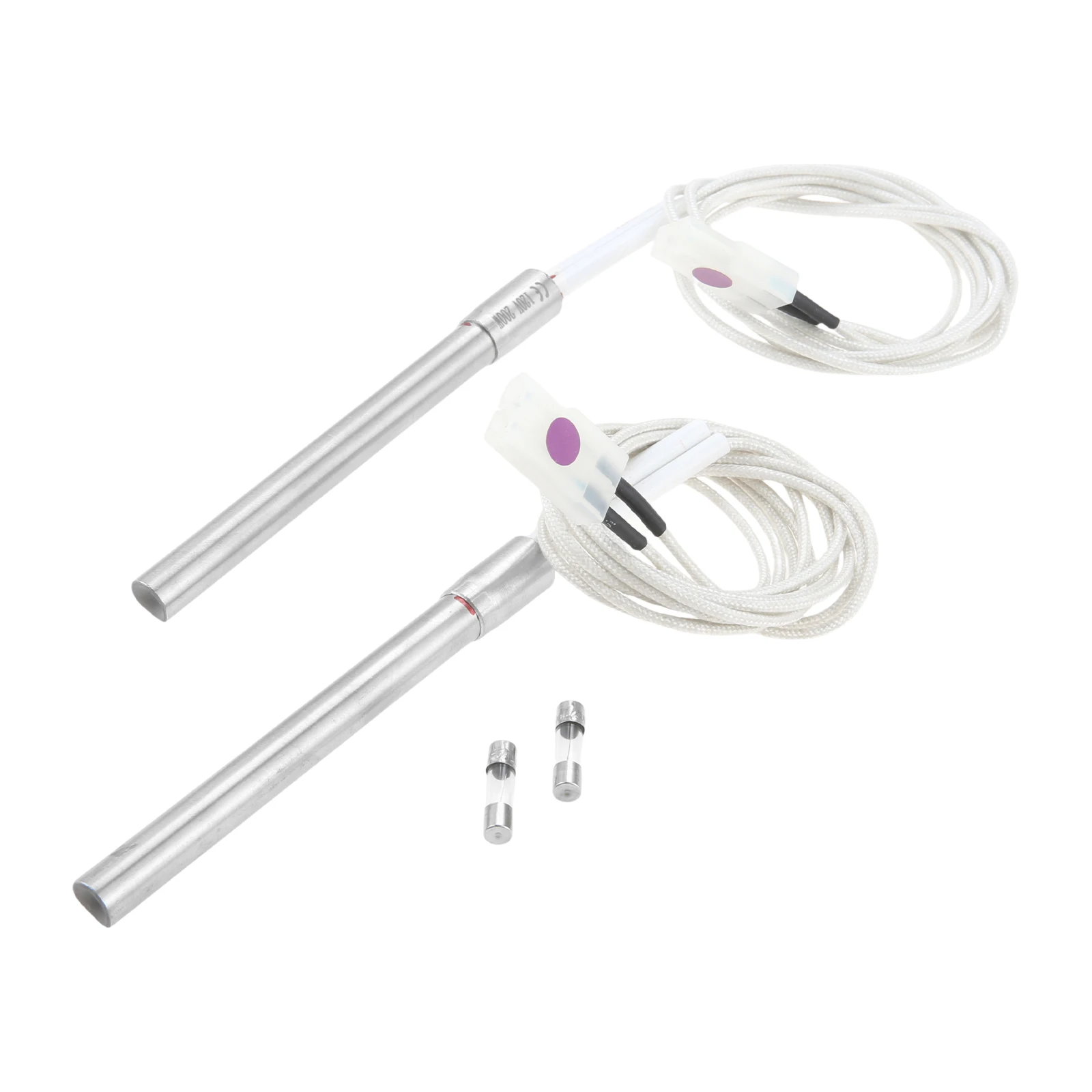 2Pcs Replacement for Pit Boss Hot Rod Ignitor Kit, Hot Igniter Parts for Pitboss Camp Chef Pellet Grill 200W 120V 30