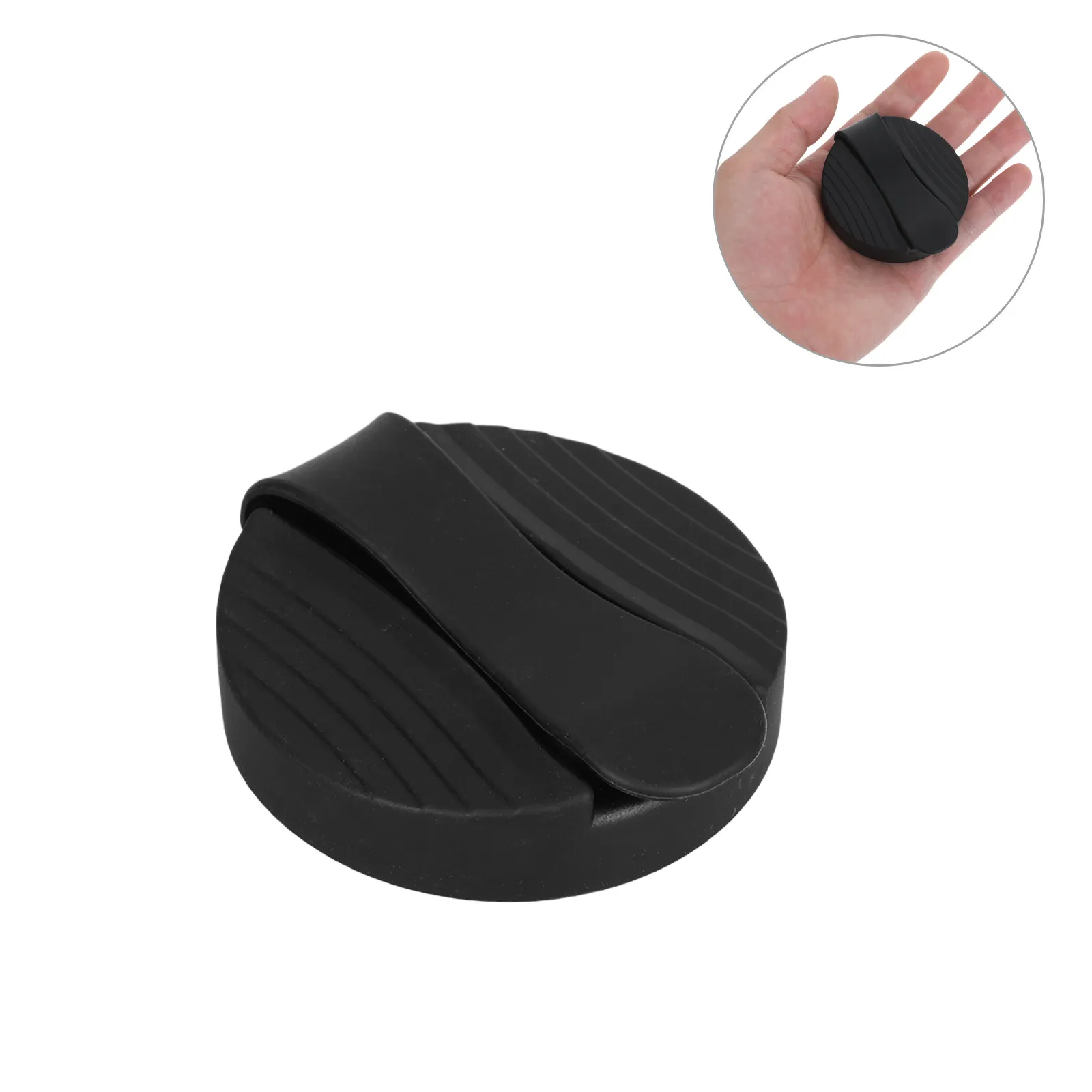 2Pcs Replacement Silicone Lid for Glass Cruet Leakproof Airtight Seal Cap Salad Dressing Bottle Cover Oil Vinegar Container
