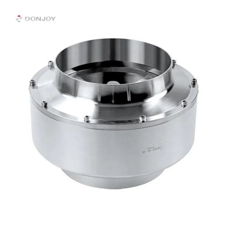 DONJOY sanitary one way stop valve stainless steel 304 316  tri clover check valve supplier