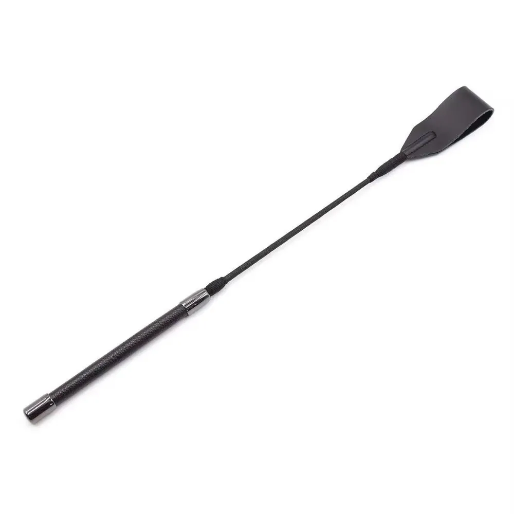 

53CM Genuine Leather Riding Crop Whip Premium Crops Equestrianism Horse Crop Horse Riding Spanking Paddle