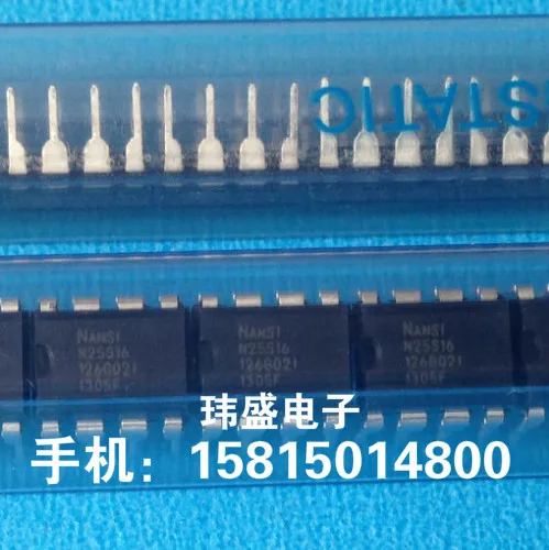 

10 pieces N25S16-100HE DIP-8 IC N25S16