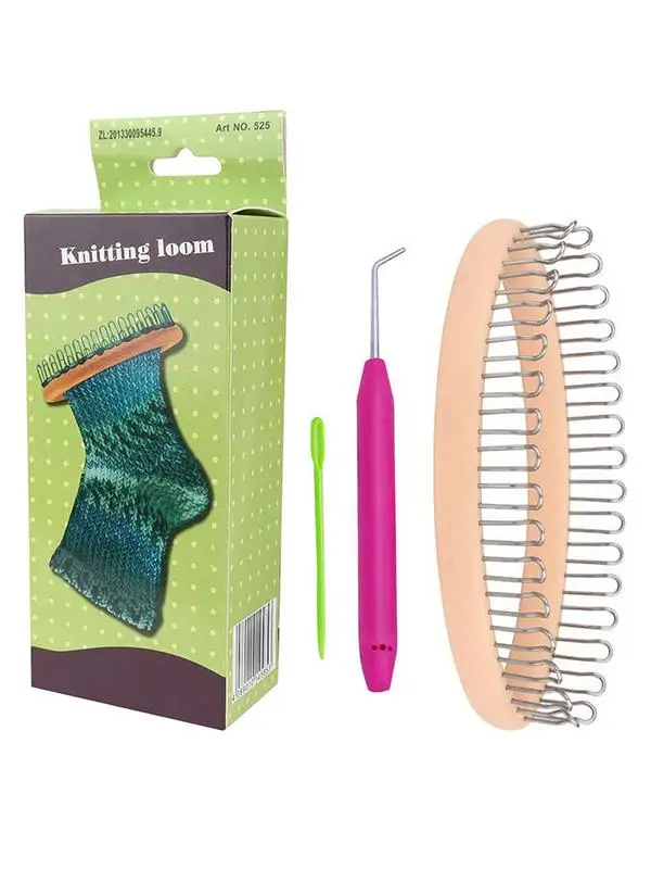 DIY Weaving Tools KnittingCraft For Sock Scarf Hat Weaver Needle Household Sewing Knitting Accessories