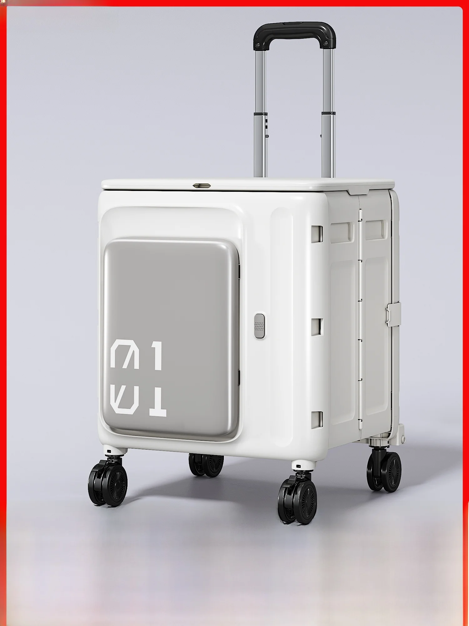 

Ultra-Lightweight Quiet Hand-Pulled op Cart Portable Cam Vegetable Bung Trolley Foldable Household Storage O...