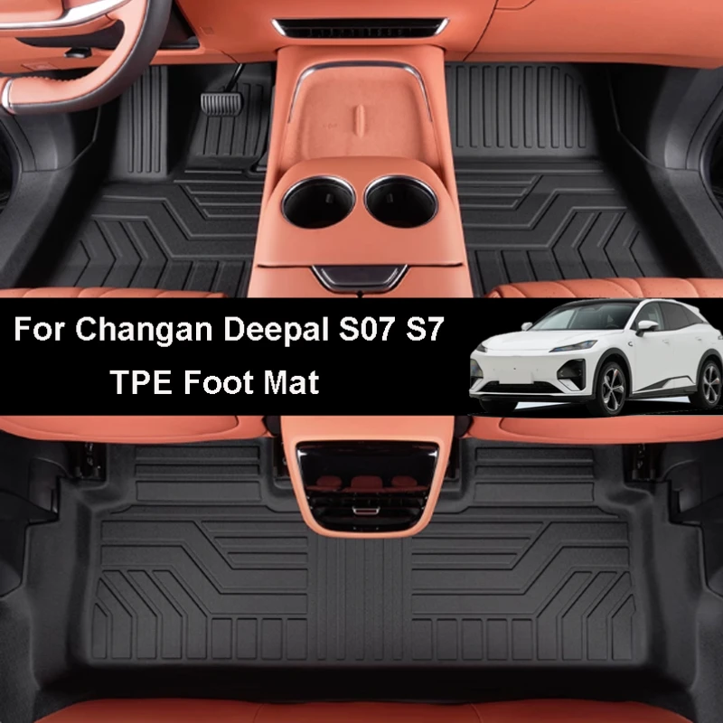 

Для Changan Deepal S07 S7 2023-2026 автомобильный полный объемный внутренний декоративный ковер TPE утолщенный автомобильный коврик для ног аксессуары