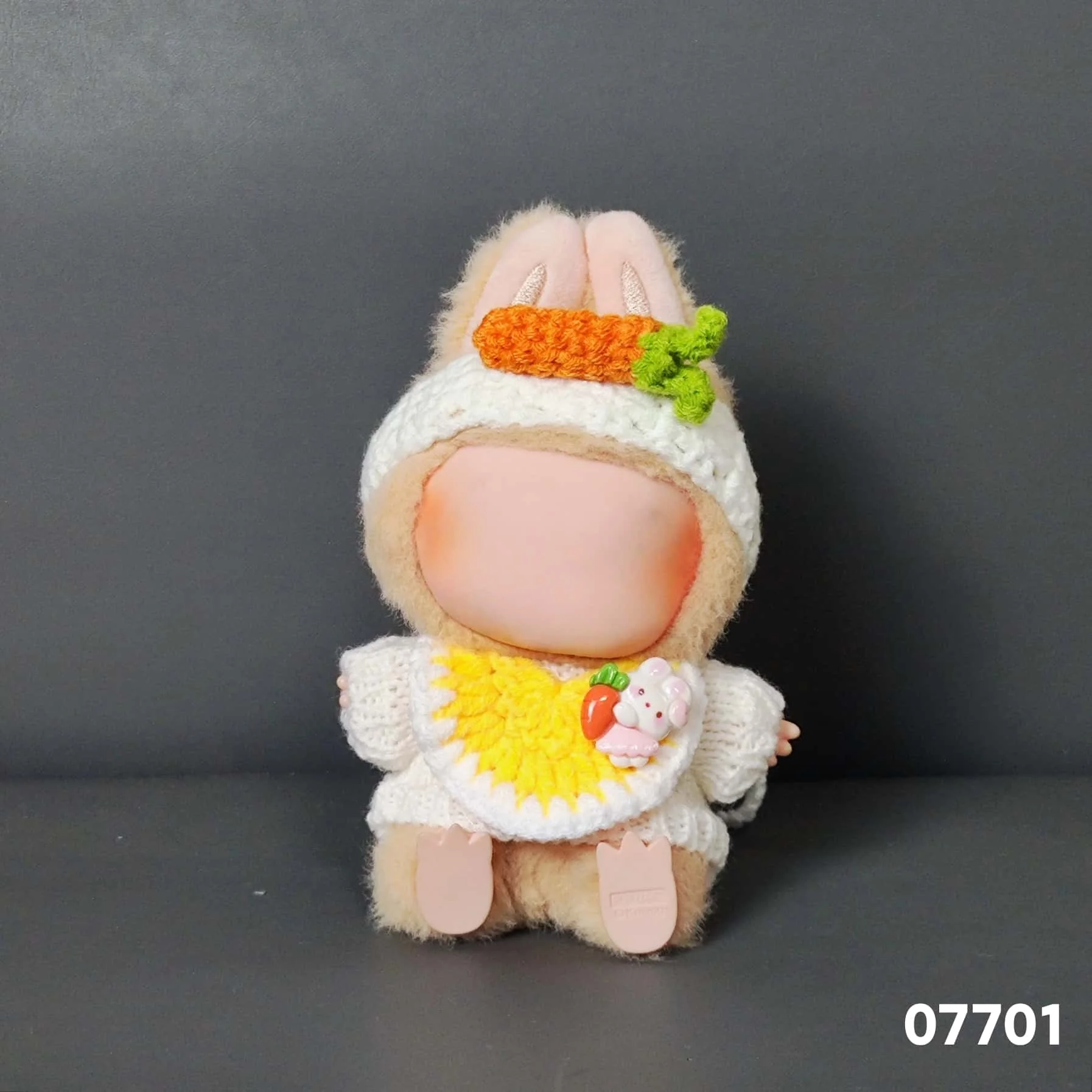 17cm Mini Plush Doll Clothes Accessories for Korea Kpop EXO Labubu Idol V1 V2 Sweater Outfit Set Gift