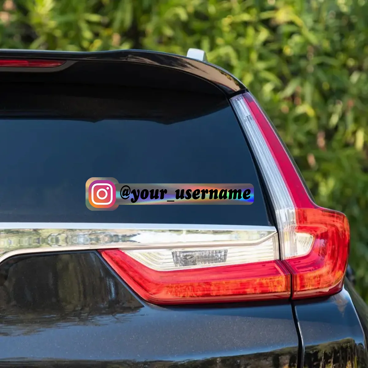 Vinyl-Aufkleber zum Selbermachen mit benutzerdefinierten Gebrauchsnamen, Instagram, TikTok, Youtube, Facebook-Aufkleber für Auto, Motorrad (Standard-Symbol 1) – Detail 8