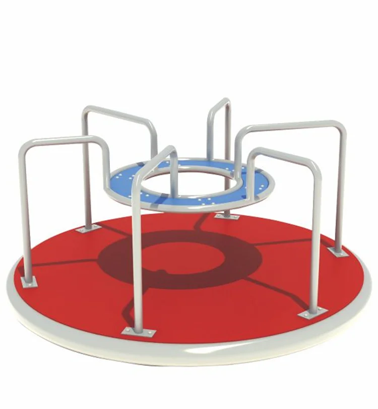 Carousel Outdoor Merry go ground LLDPE, Galvanized Steel Pipe