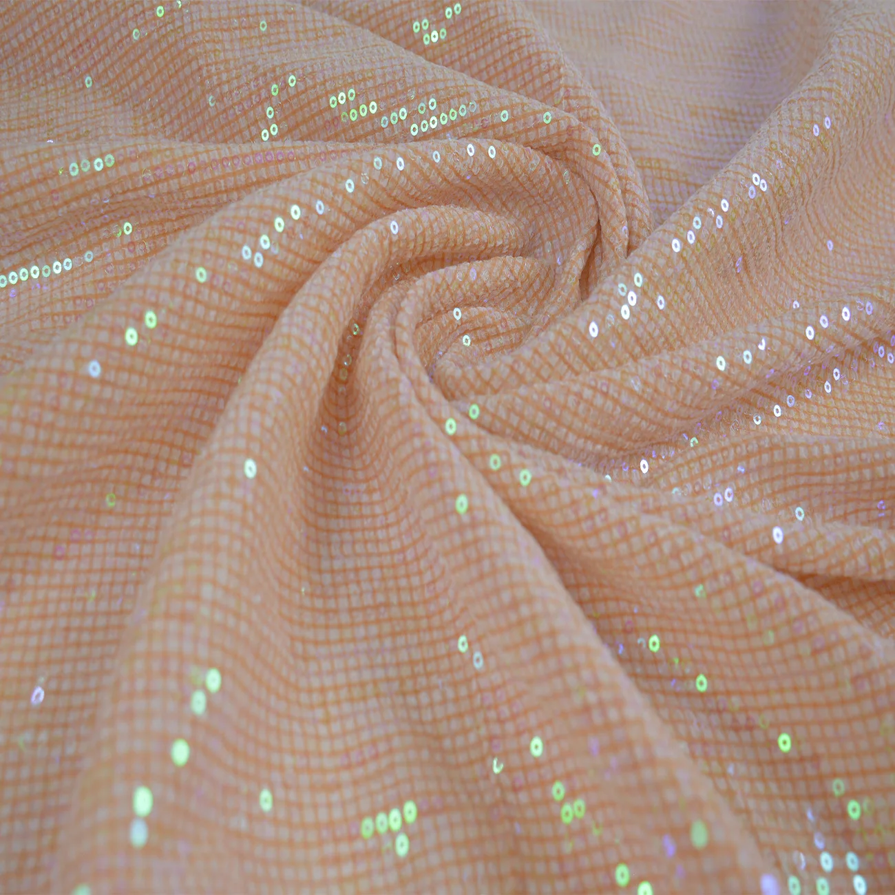Evening Decoration Dress Handbag Accessories High-Density Glitter Embroidered Sequin Fabric Trimming Cloth Material