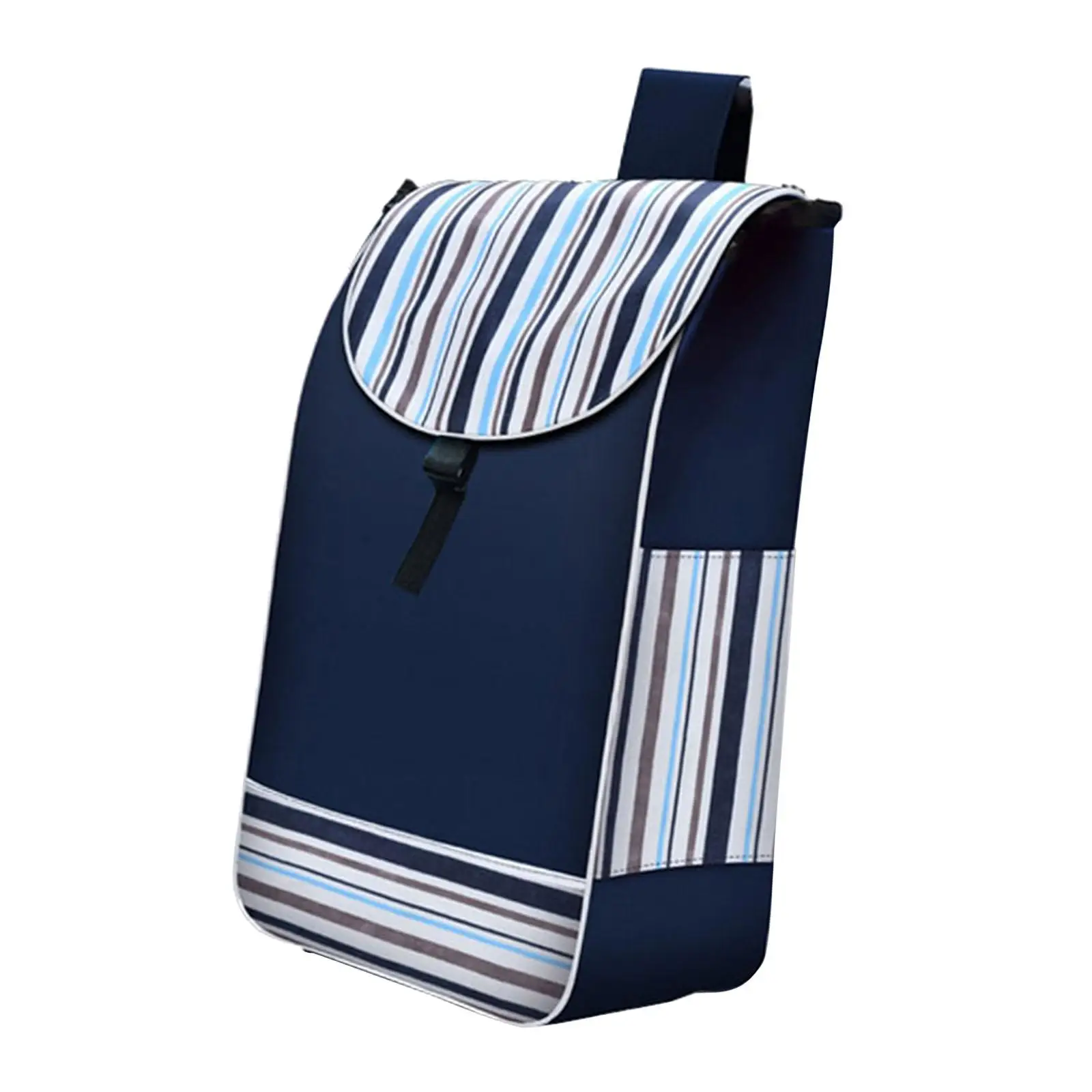 Folding Shopping Cart Replacement Bag Waterproof Trolley Cart Spare Bag for Folding Hand Truck Grocery Office Groceries Camping