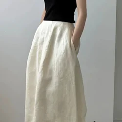 High-end Linen Skirt for Women