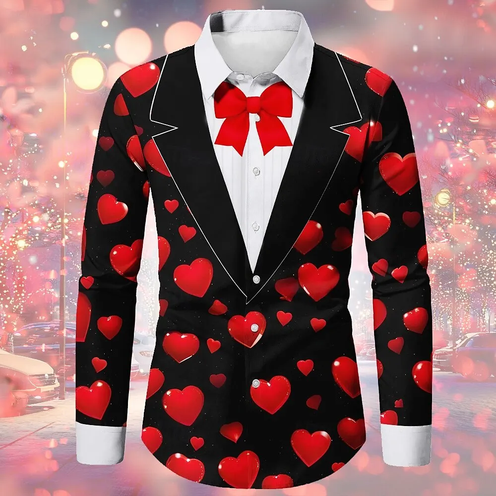 2025 fashion shirt collar long sleeved high-definition pattern soft and comfortable button up shirt new men's casual style
