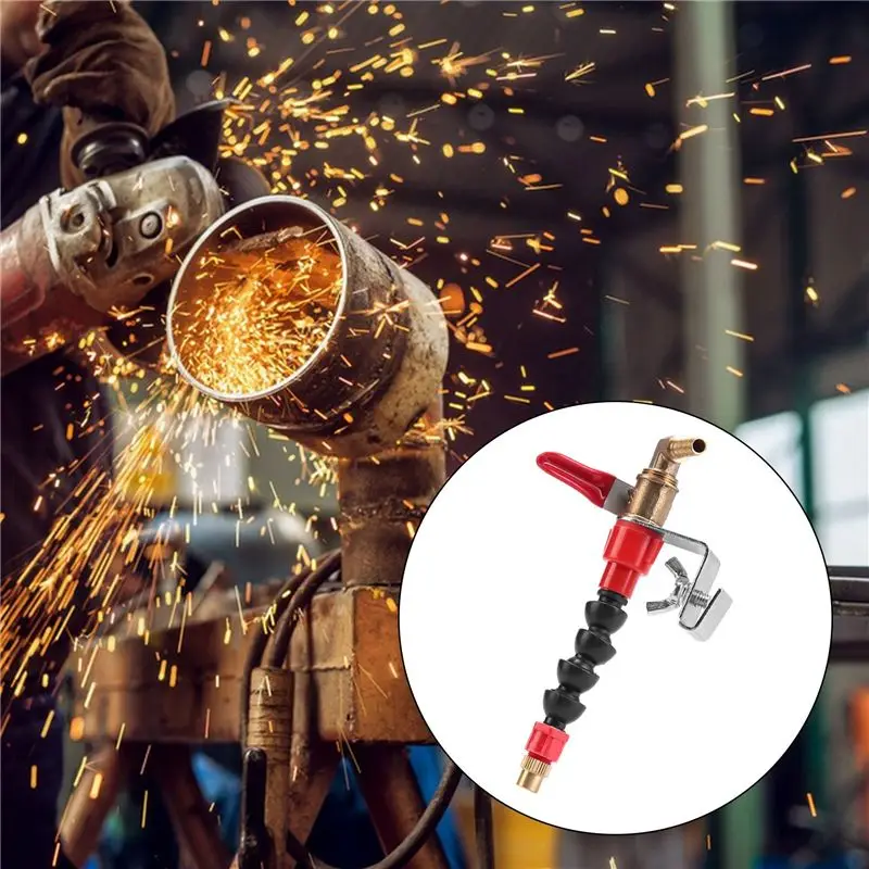 2Pcs System Nozzle Coolant Sprayer Dust-Proof Sprayer For Brick Tile Cutting Machine Angle Grinder