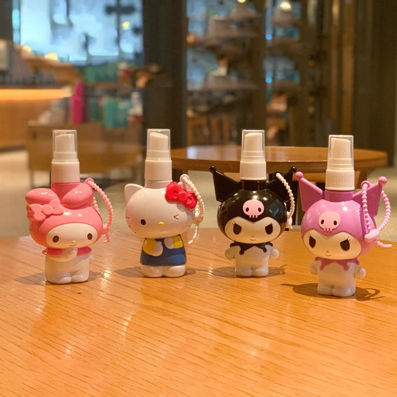 100 مللي سانريو مرحبا كيتي رذاذ زجاجة أنيمي كورومي زجاجات عطر بلدي ميلودي زجاجة مستحضرات التجميل الصغيرة إعادة الملء البخاخة #3