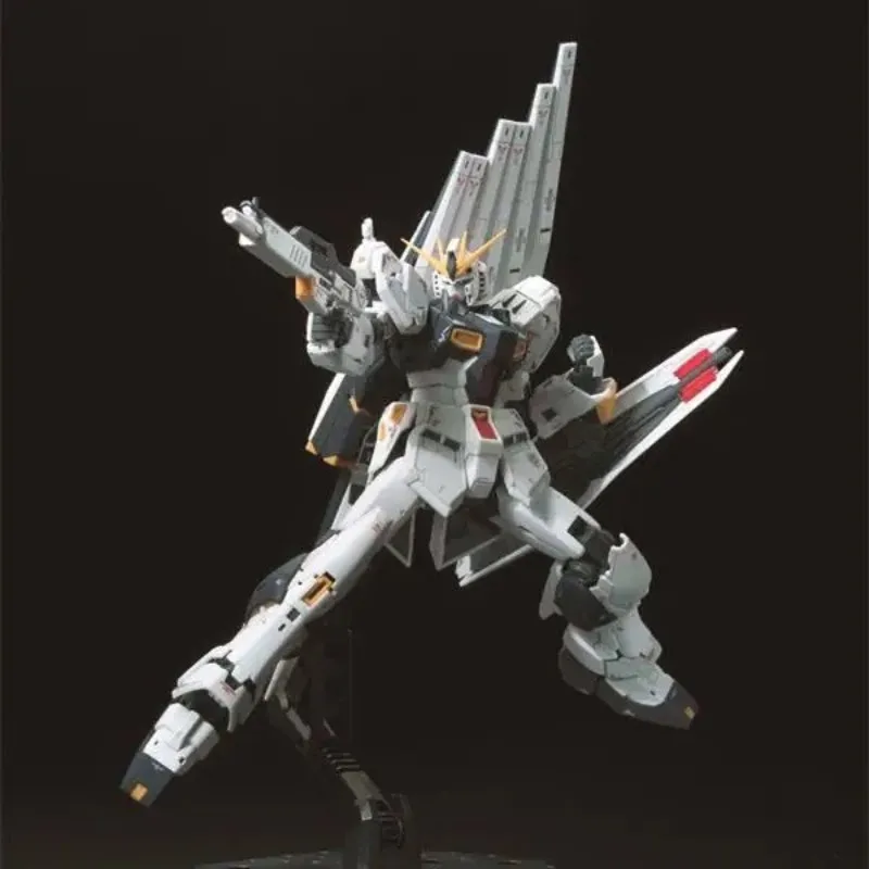 

В наличии RG 1/144 V Nu Сборка Модель Комплект RX-93 с двойным плавником Воронка Фигурки Робот Пластиковая модель Подарок