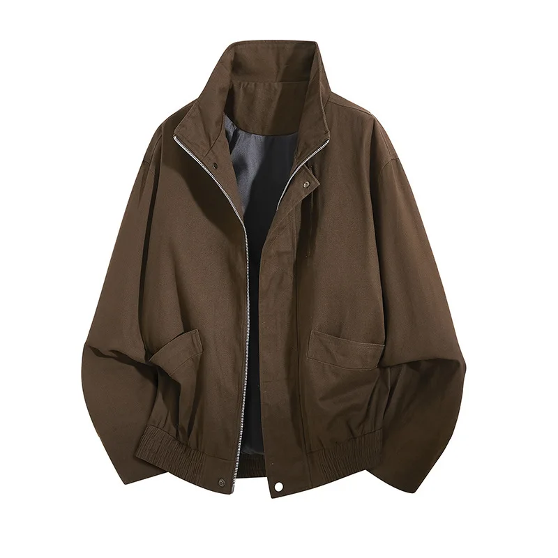 American Retro Workwear Jacket Loose Casual High-End Trendy Spring Autumn New Styles Top for Men