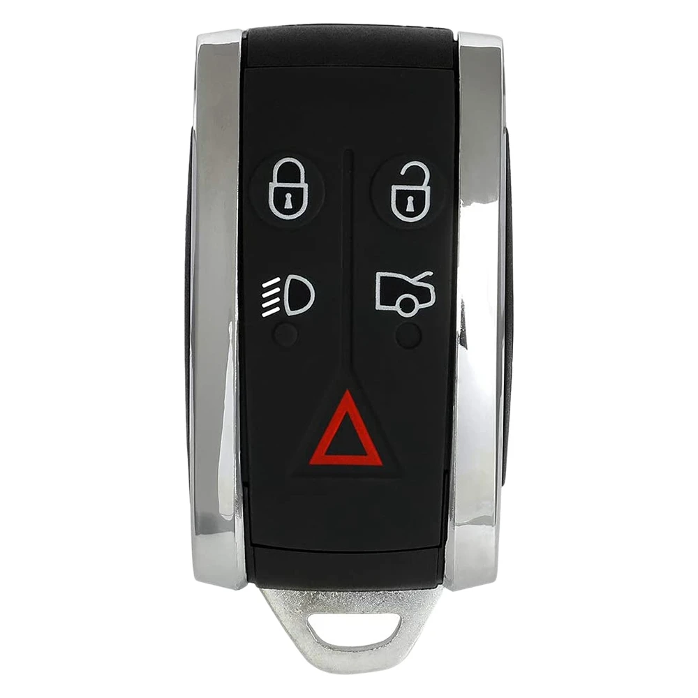 لجاكوار مفتاح قذيفة جاكوار 5 زر XK XKR مفتاح السيارة Shell-T47C #2