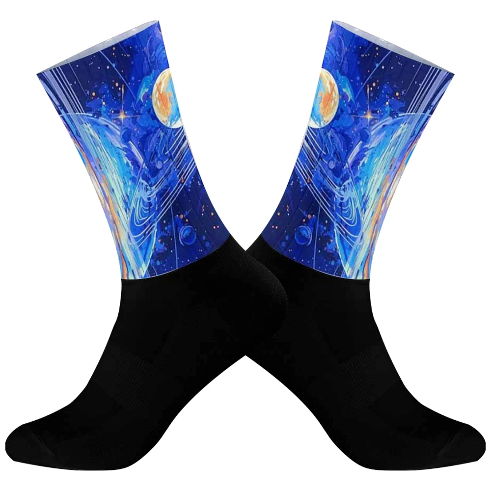 2024 New for Men Women Compression Hiking Socks Running Socks for Travelling Walking Sports running cycling socks image 3