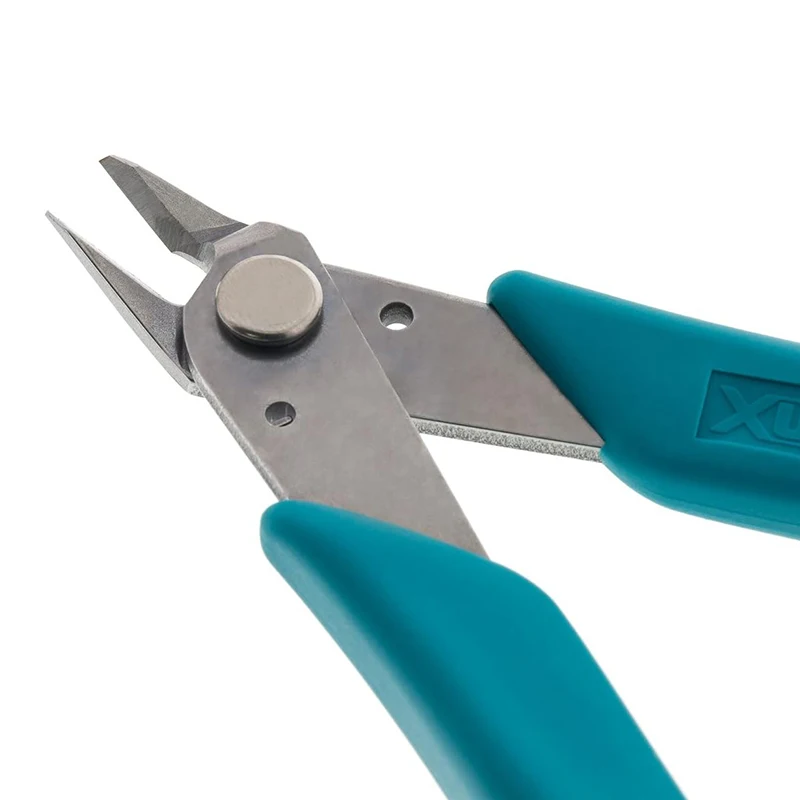 Xuron LX Polished Micro-Shear Flush Cutter Precision Ground Edges 16AWG 1.29mm Soft Wire Cutter for Electronics & Jewelry