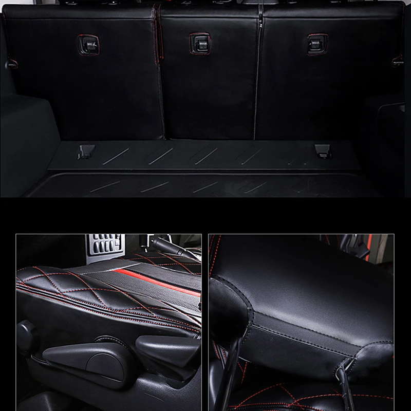 Seat Covers For FJ Cruiser Seat Cover PU Leather Four Seasons FJ Cruiser Seat Interior Accessories