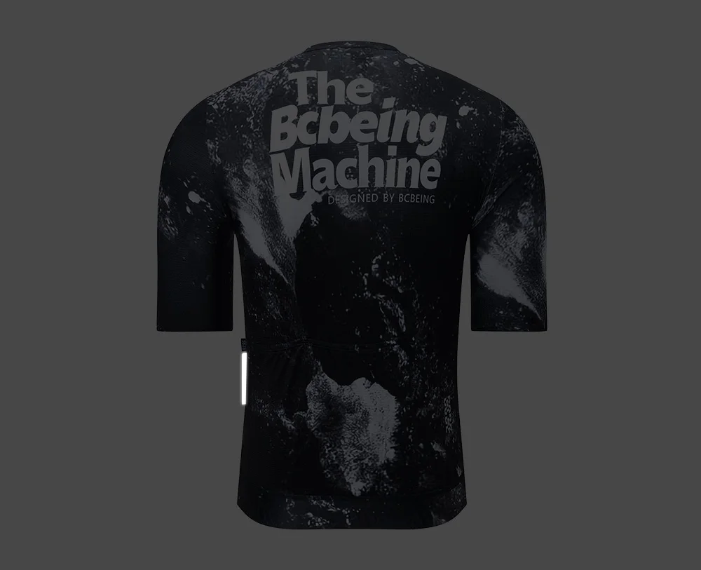 BCBE-ING Radtrikot für Herren und Damen, kurzärmelig, leicht, Race Fit, schnell trocknend, atmungsaktives Gewebe, Radtrikot Ciclismo Hombre – Detail 17