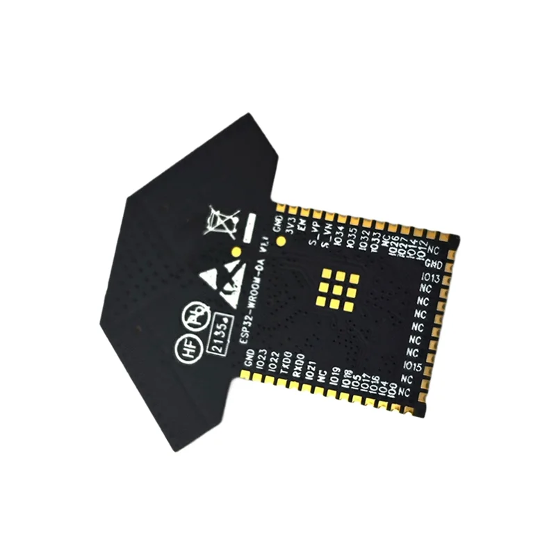 2.4 جيجا هرتز واي فاي + بلوتوث + بلوتوث LE وحدة ESP32-WROOM-Da N16 (16 ميجابايت) مع مذبذب كريستال 40 ميجا هرتز 16 ميجا بايت SPI فلاش