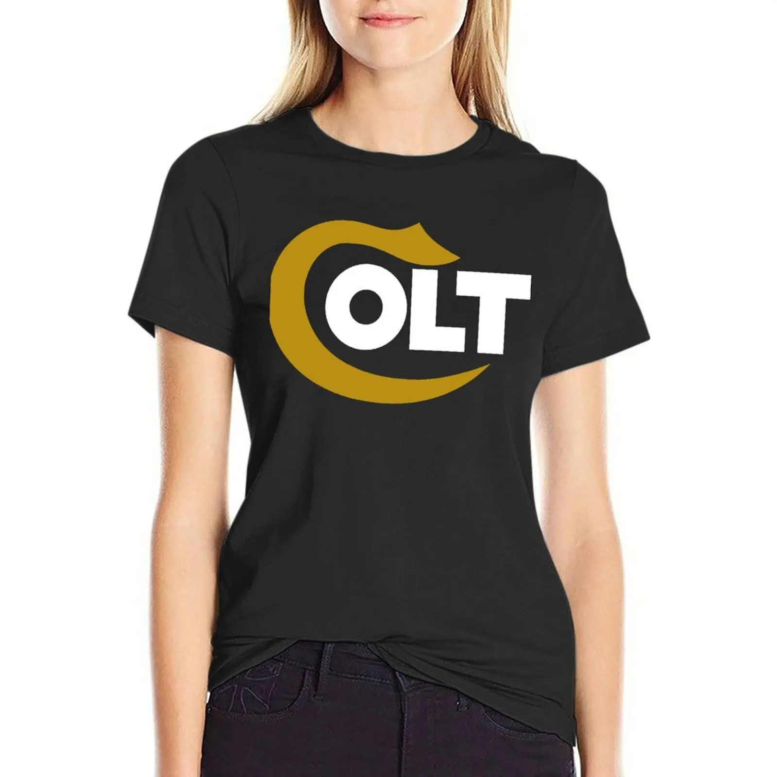 

COLT FIREARMS T-Shirt summer tops plus sizes funny oversized workout shirts for Women