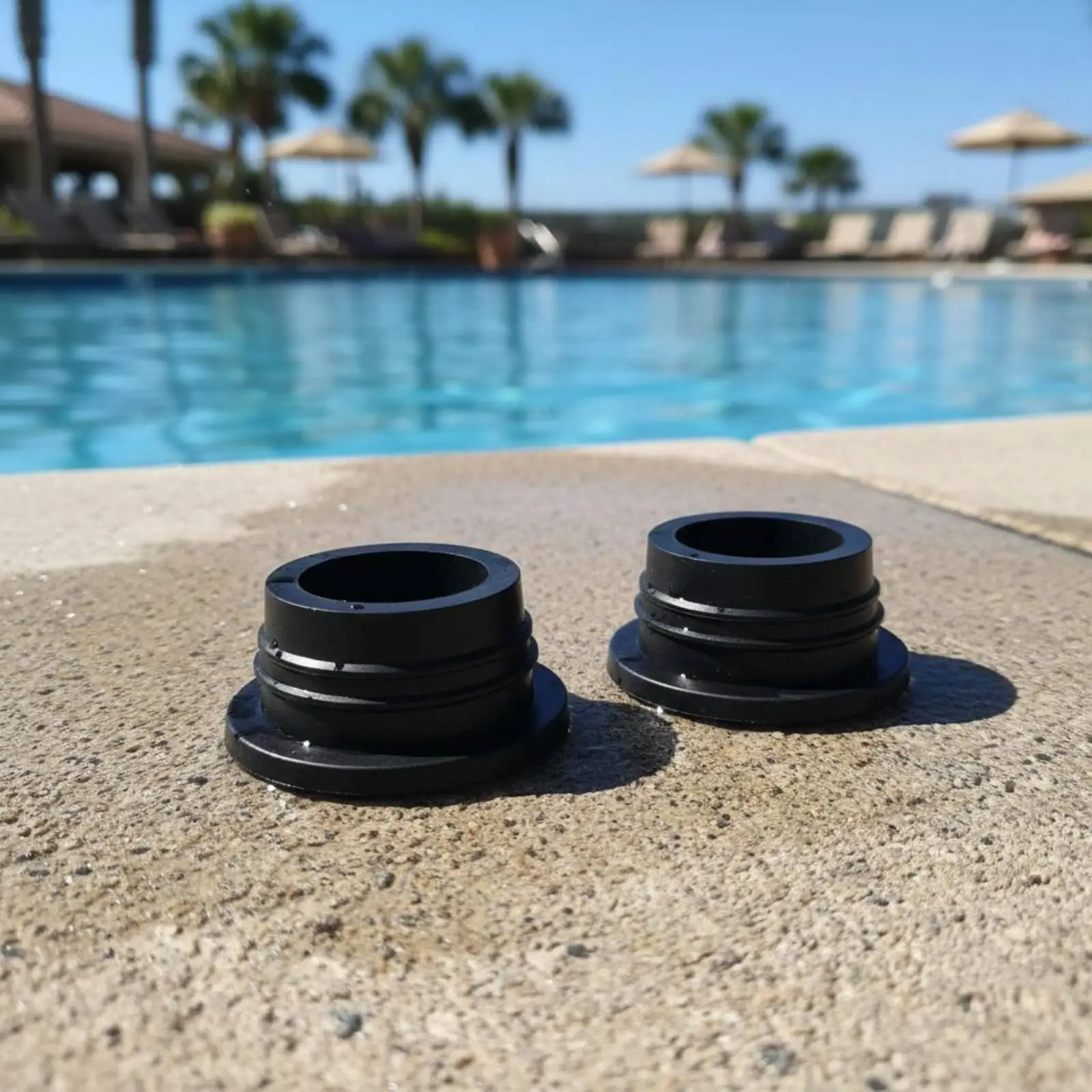 Universal Swimming Pool Ladder Plug 42mm Rubber Replacement Stoppers for Ladder Leg Ends Secure Pool Accessory Parts