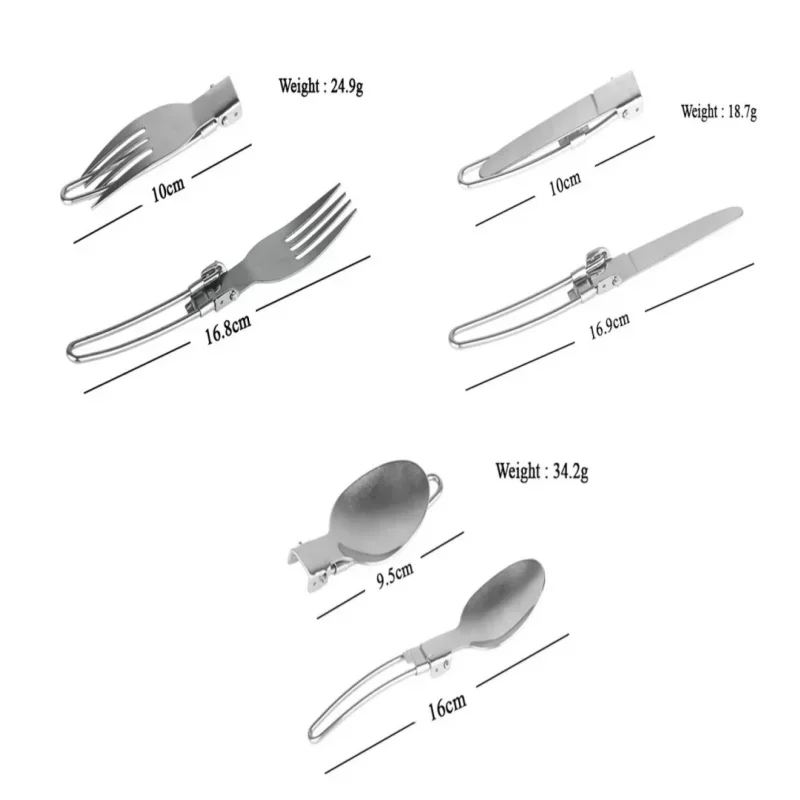Foldable Camping Tableware Set 6