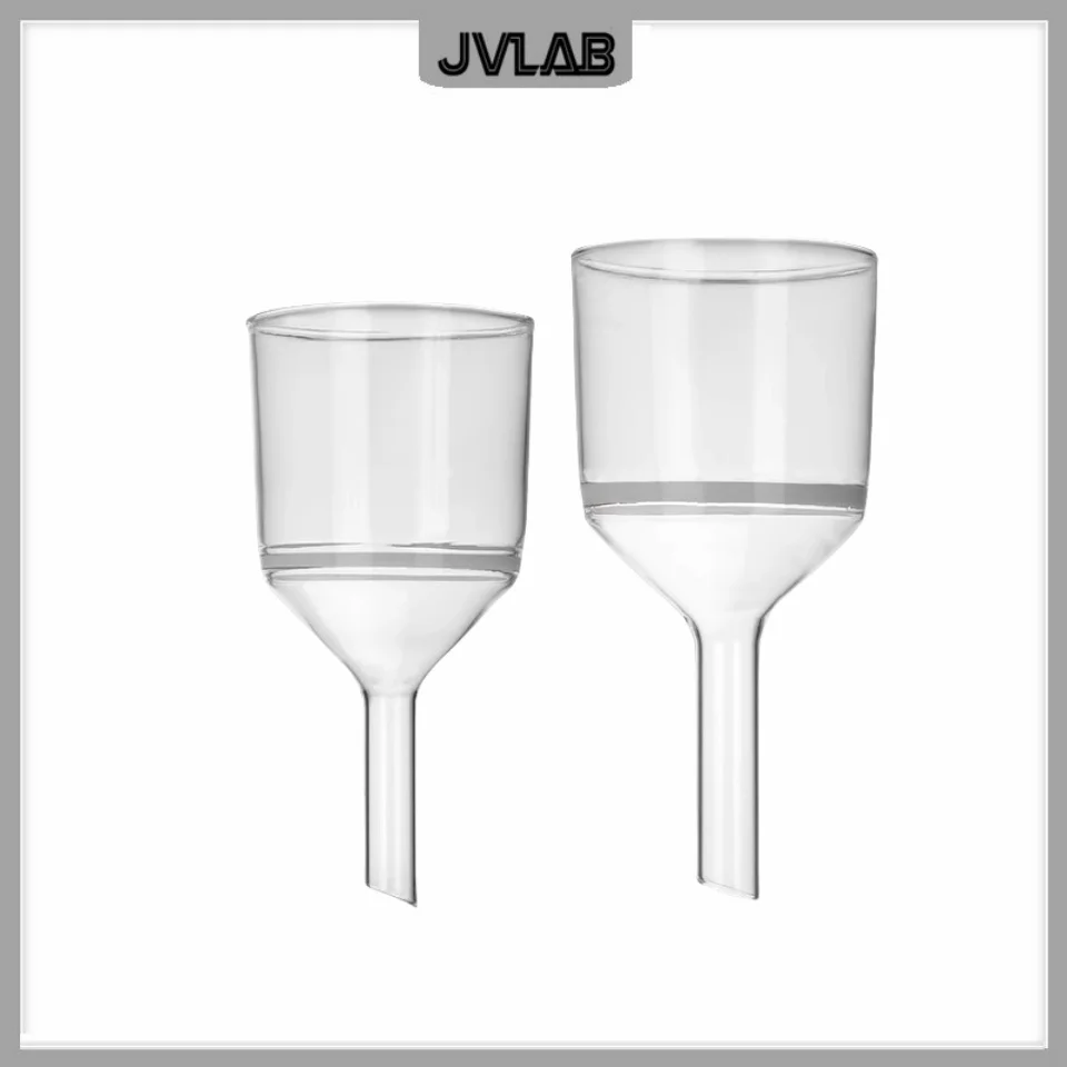 

Sand Core Funnel Set – 30-5000mL High-Capacity Laboratory Filtration Device Borosilicate Glass Construction G1-G5 JVLAB